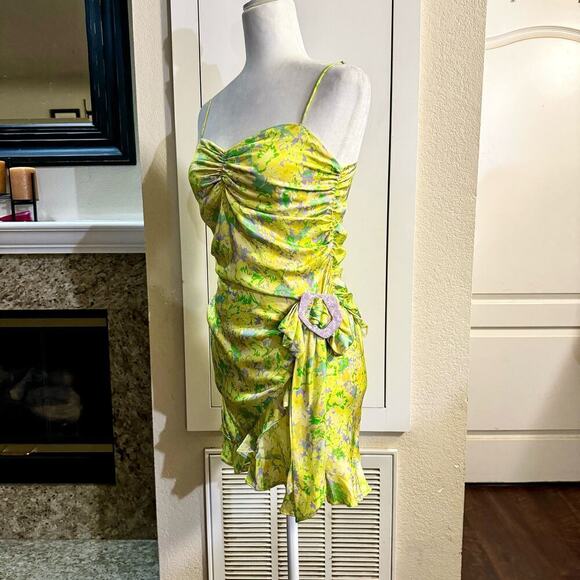 For Love and Lemons Dubois Mini Dress Size Small - Picture 8 of 16